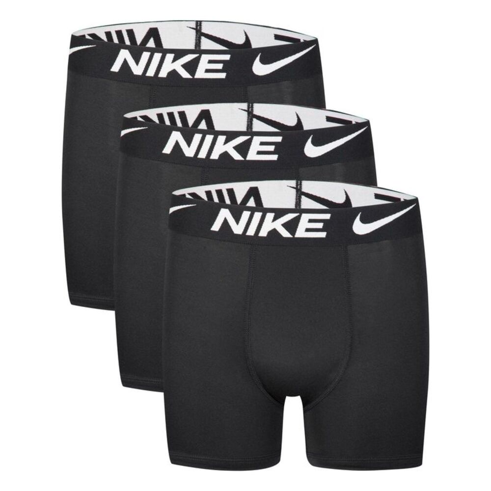 Nike Boys Logo Briefs (Pack of 3) / Black